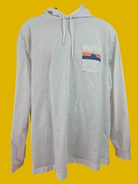 Vineyard Vines White Whale Logo Long-Sleeve Hoodie Large